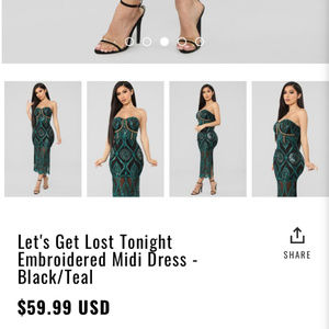 Fashion Nova Midi Dress